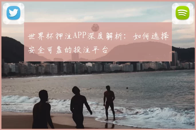 世界杯押注APP深度解析：如何选择安全可靠的投注平台
