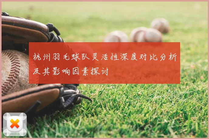 杭州羽毛球队灵活性深度对比分析及其影响因素探讨